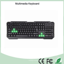 Grade um teclado de computador de jogos com fio com preço baixo de alta qualidade (KB-1688M-G)